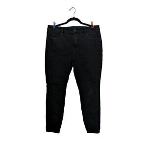 American Eagle | Black High Rise Skinny Jeans | Dream Stretch | Size 16 Short